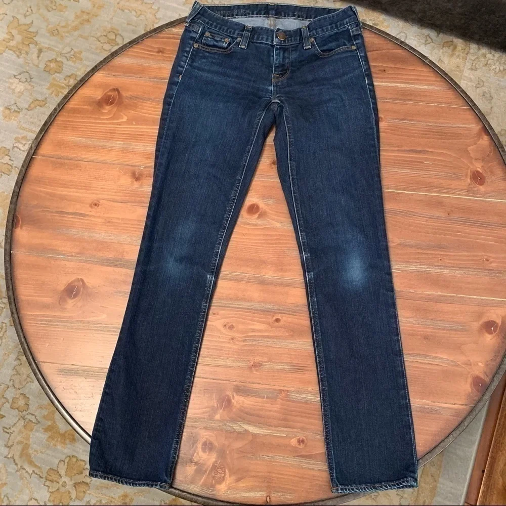 𝅺j Crew Matchstick Jeans Dark Wash 24S